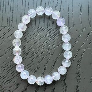 Herkimer diamond bracelet 8mm